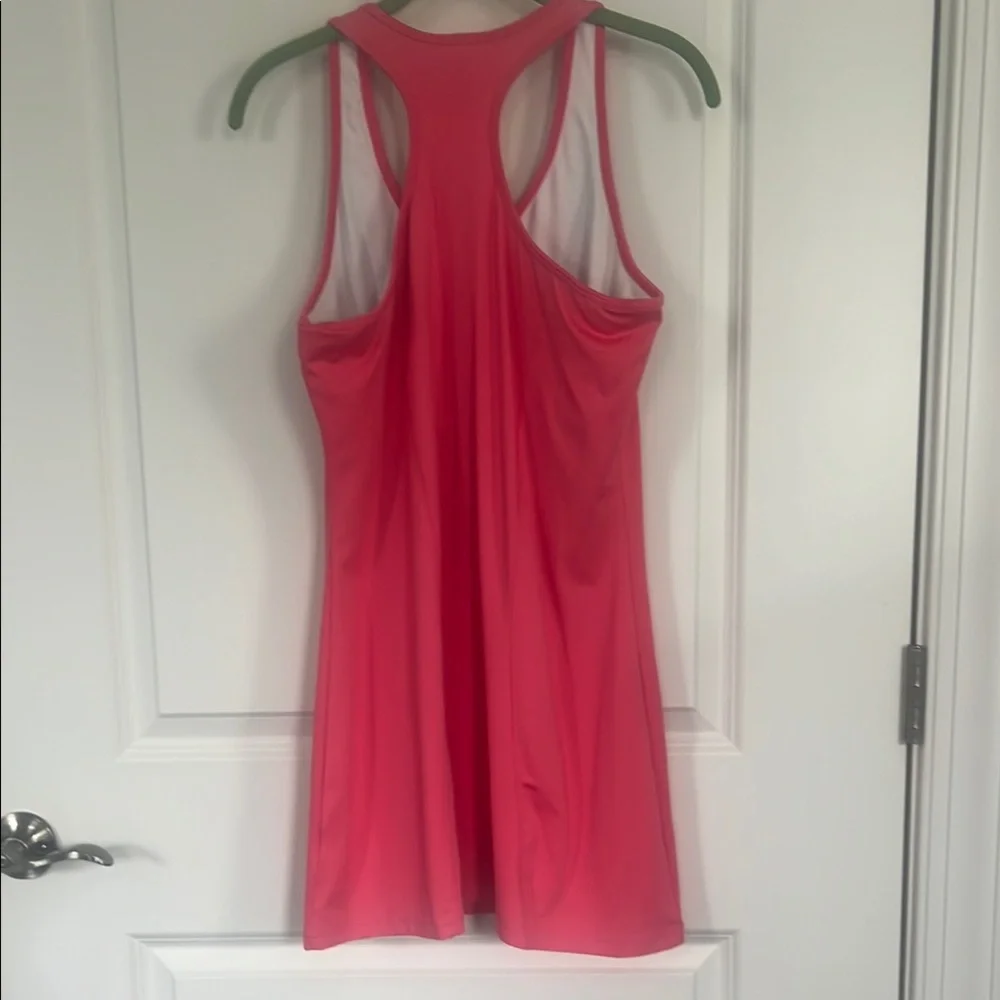 Bolle Pink and Black Sleeveless Tennis Dress - Picture 4 of 5